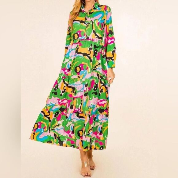 NWT SundayUp Sunshine on my Mind Maxi Dress - Picture 14 of 16